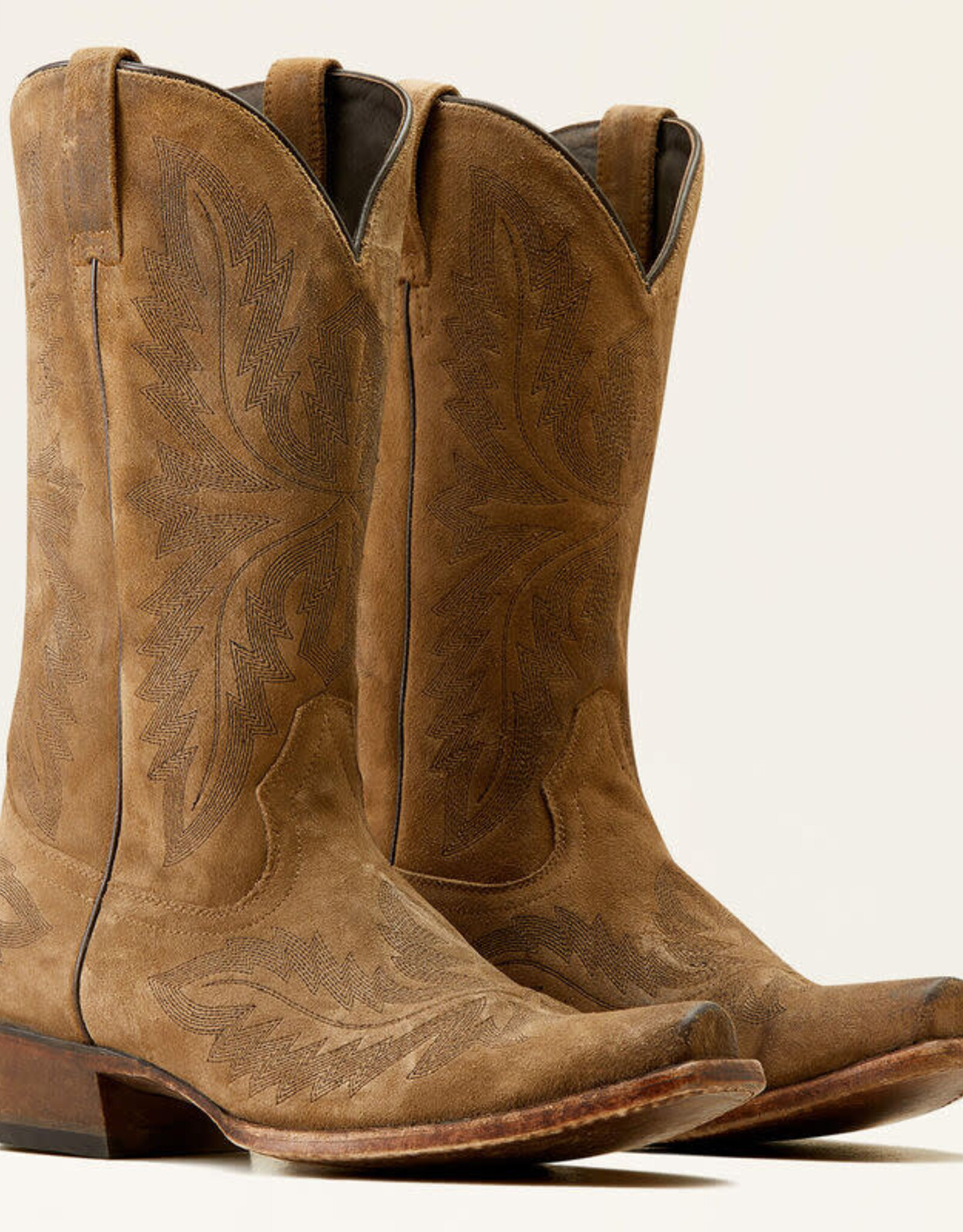 Ariat Mens Ariat  Ryman Roughout Snip Toe Western Cowboy Boot