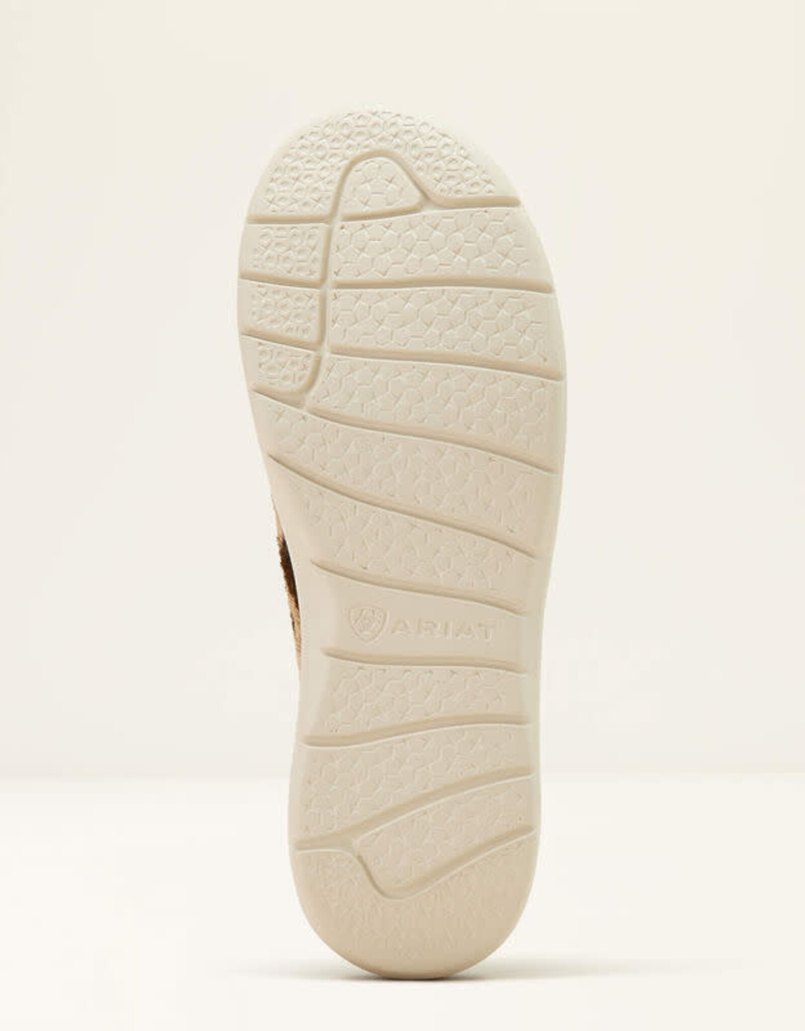 Ariat Womens Ariat Tan And White Hair On Cow Print Hilo Casual Shoe