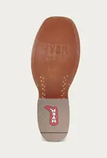 Hyer Boots Mens Hyer Sawyer Shrunken Shoulder Vintage Red Square Toe Western Cowboy Boot
