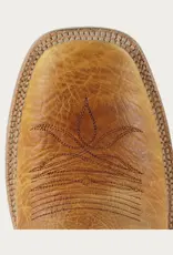 Hyer Boots Mens Hyer Sawyer Shrunken Shoulder Vintage Red Square Toe Western Cowboy Boot