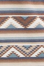 Womens Wrangler Retro Brown Aztec Ragland Pullover Hoody