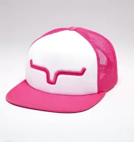 Kimes Ranch Yeakley Pink Mesh Ball Cap