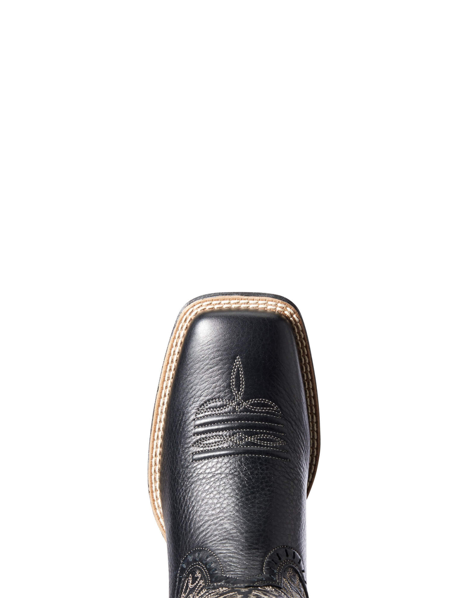 Ariat Womens Ariat Round Up Remuda Black Deertan Cowboy Boot