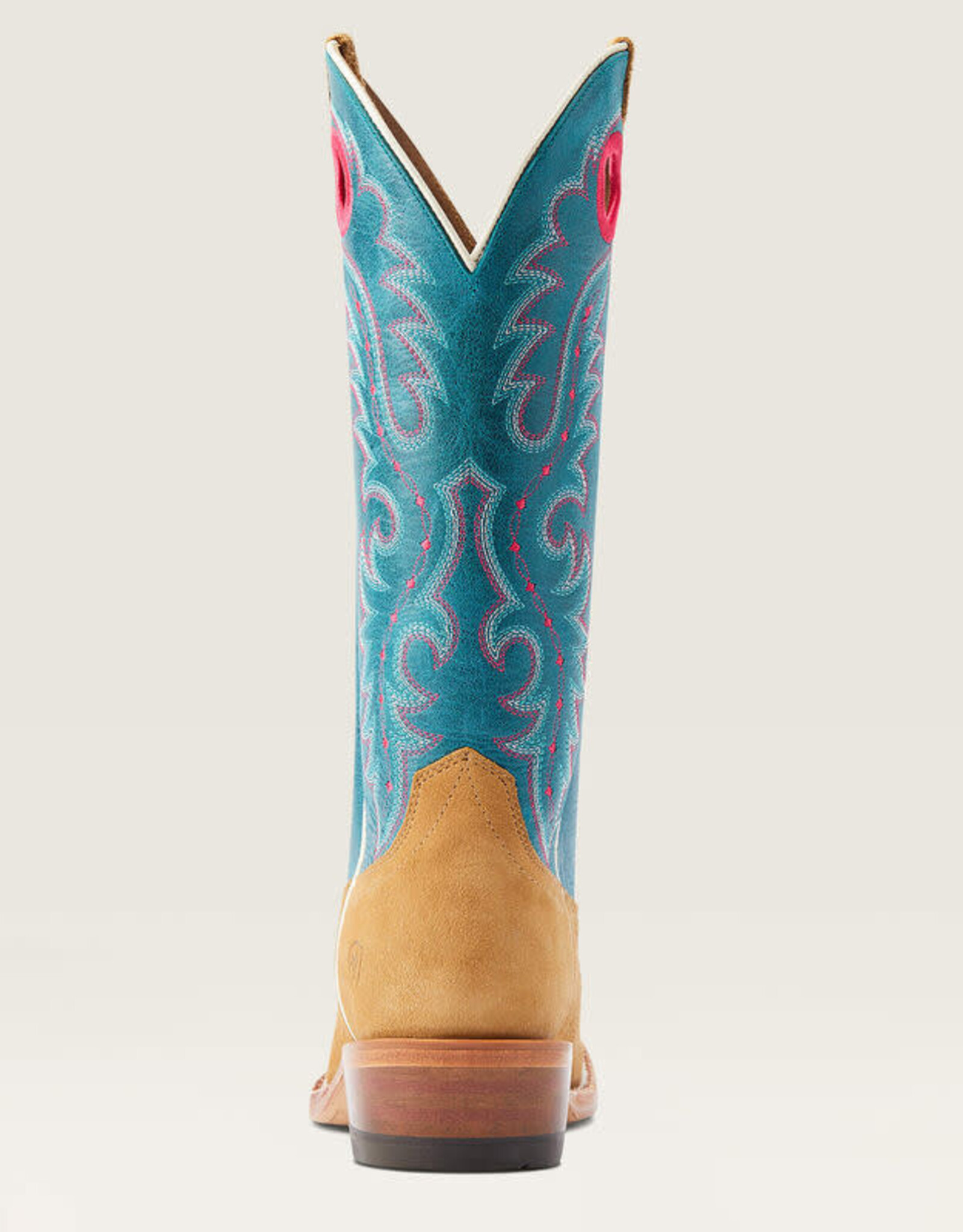 Ariat Womens  Ariat Futurity Boon Buckskin Roughout Western Cowboy Boot