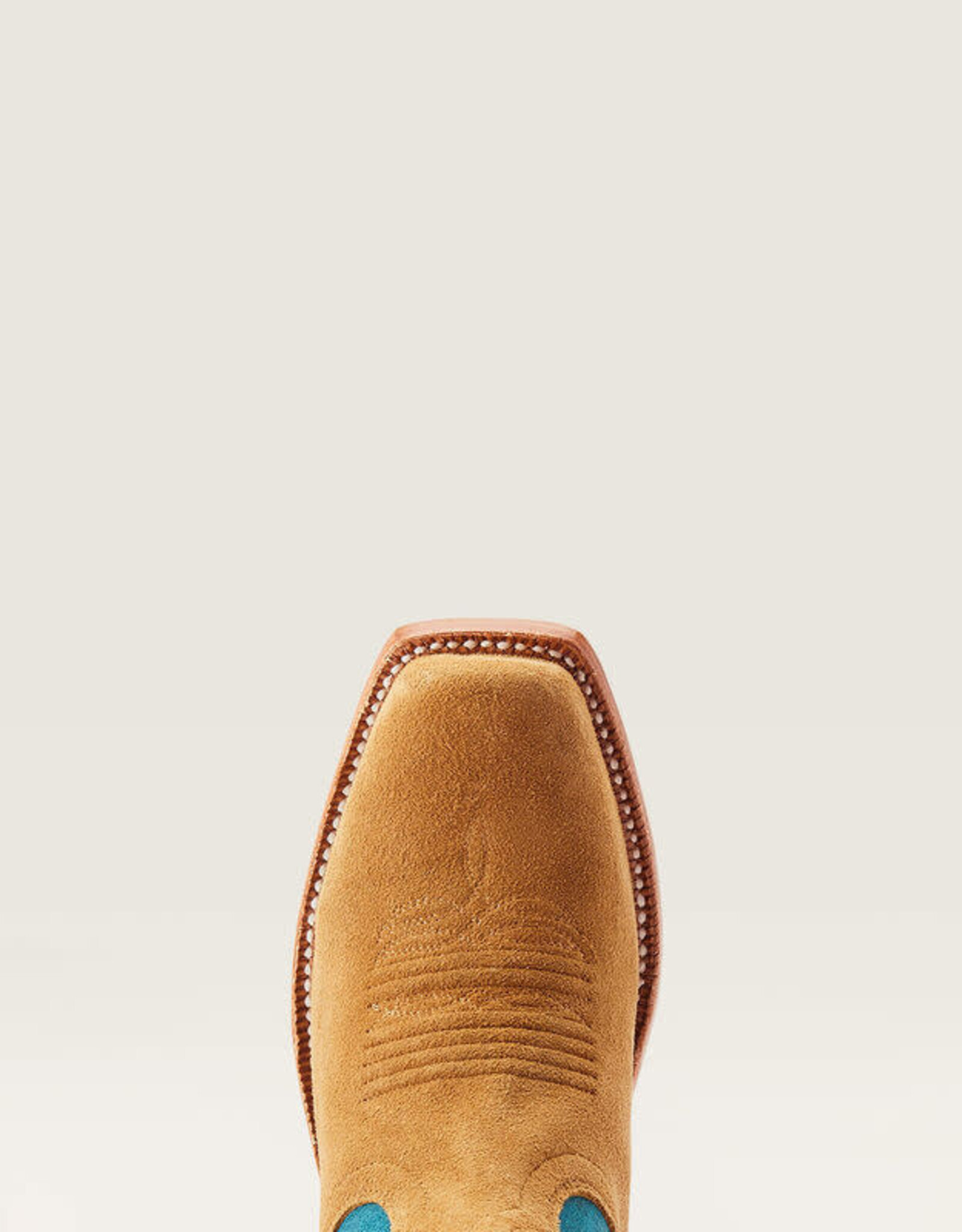 Ariat Womens  Ariat Futurity Boon Buckskin Roughout Western Cowboy Boot
