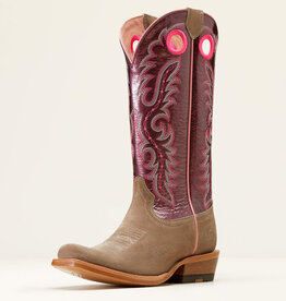 Ariat Womens  Ariat Futurity Boon Smokey Roughout Western Cowboy Boot