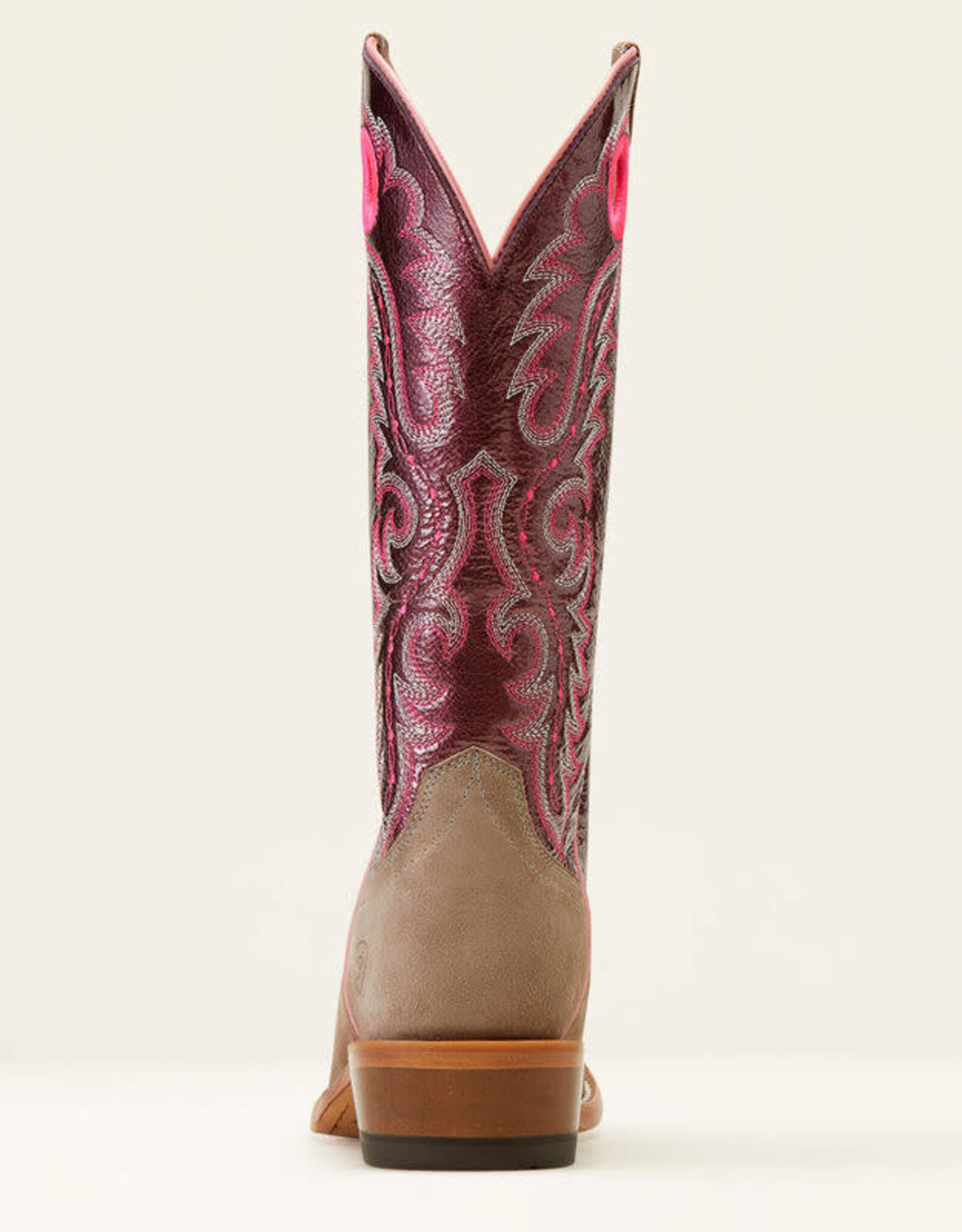 Ariat Womens  Ariat Futurity Boon Smokey Roughout Western Cowboy Boot