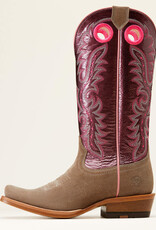 Ariat Womens  Ariat Futurity Boon Smokey Roughout Western Cowboy Boot
