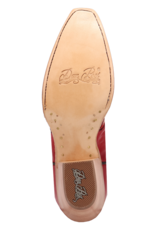 Womens Dan Post Red Buck Stitched Mesa Snip Toe Western Cowboy Boot
