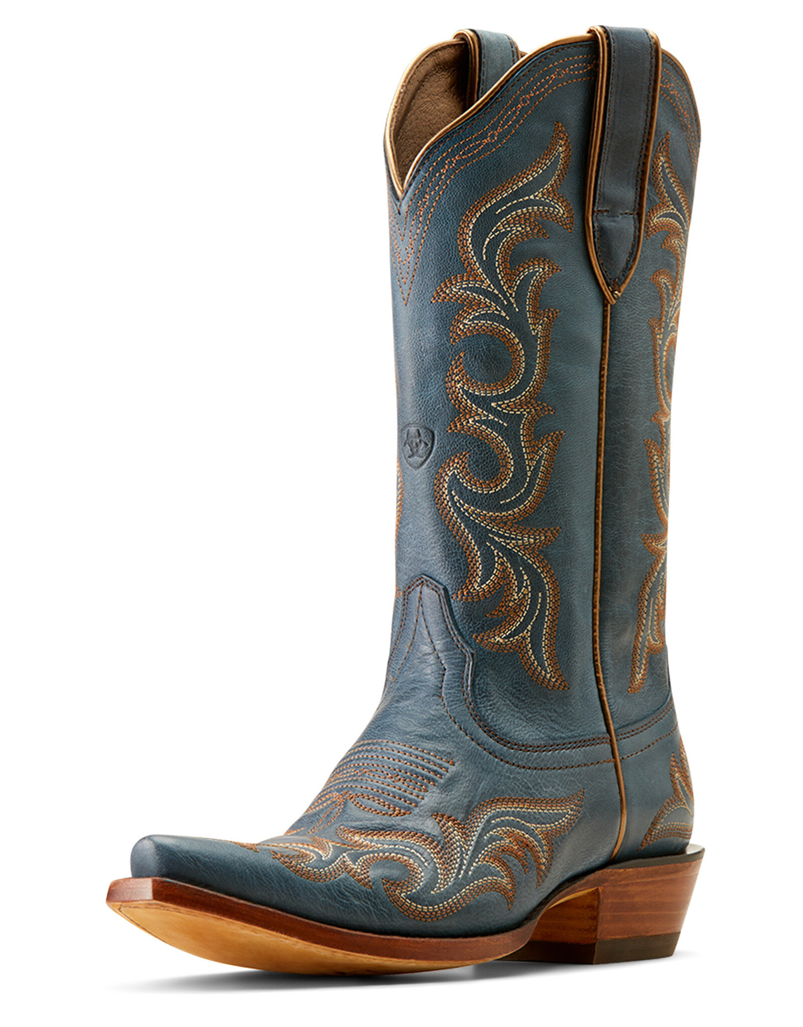 Ariat Ariat Womens Hazen Blueberry Snip Toe Western Cowboy Boot