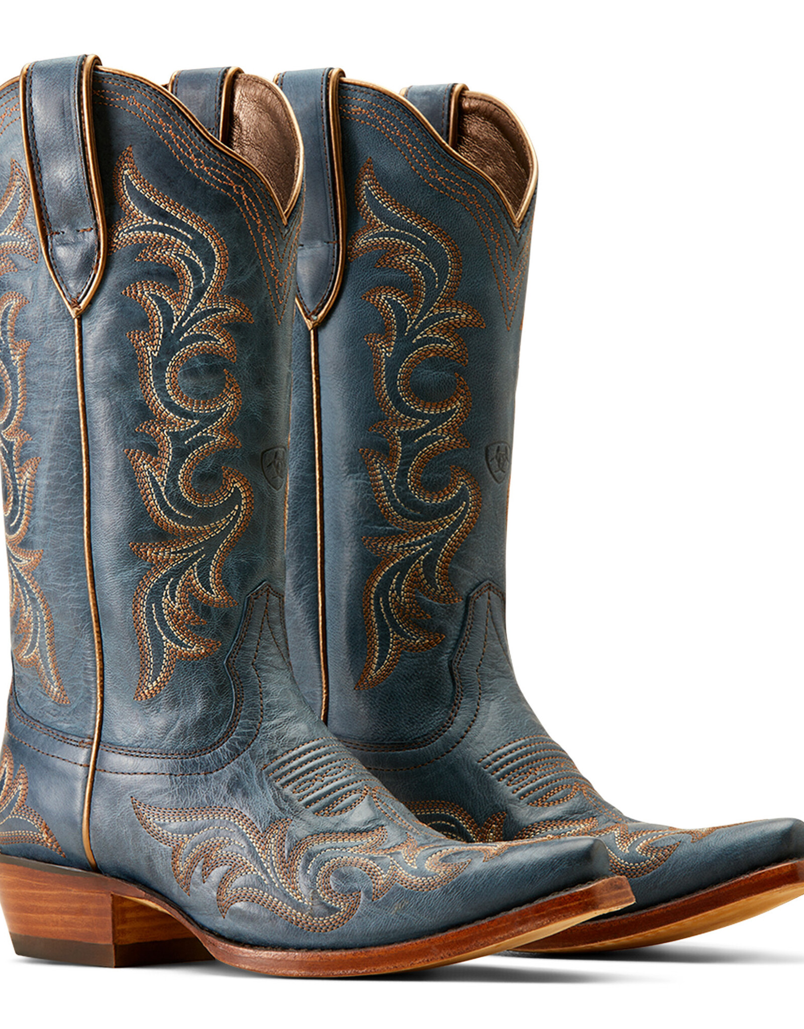 Ariat Ariat Womens Hazen Blueberry Snip Toe Western Cowboy Boot