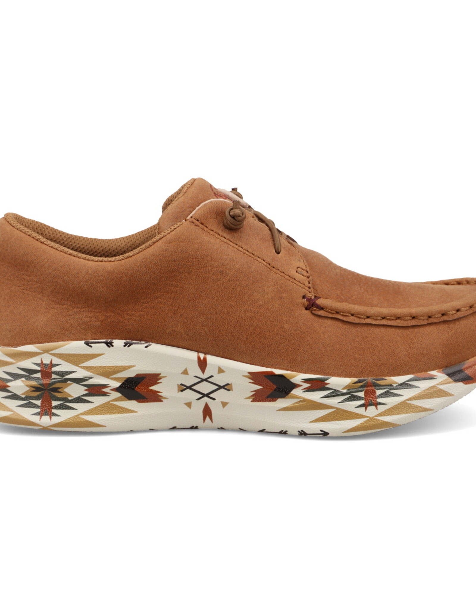 Womens Twisted X Hooey Caramel Aztec Sole UltraLite X Casual Western Shoe