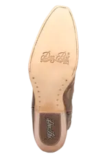 Womens Dan Post Honey Mesa Turquoise Buck Stitched Snip Toe Western Cowboy Boot