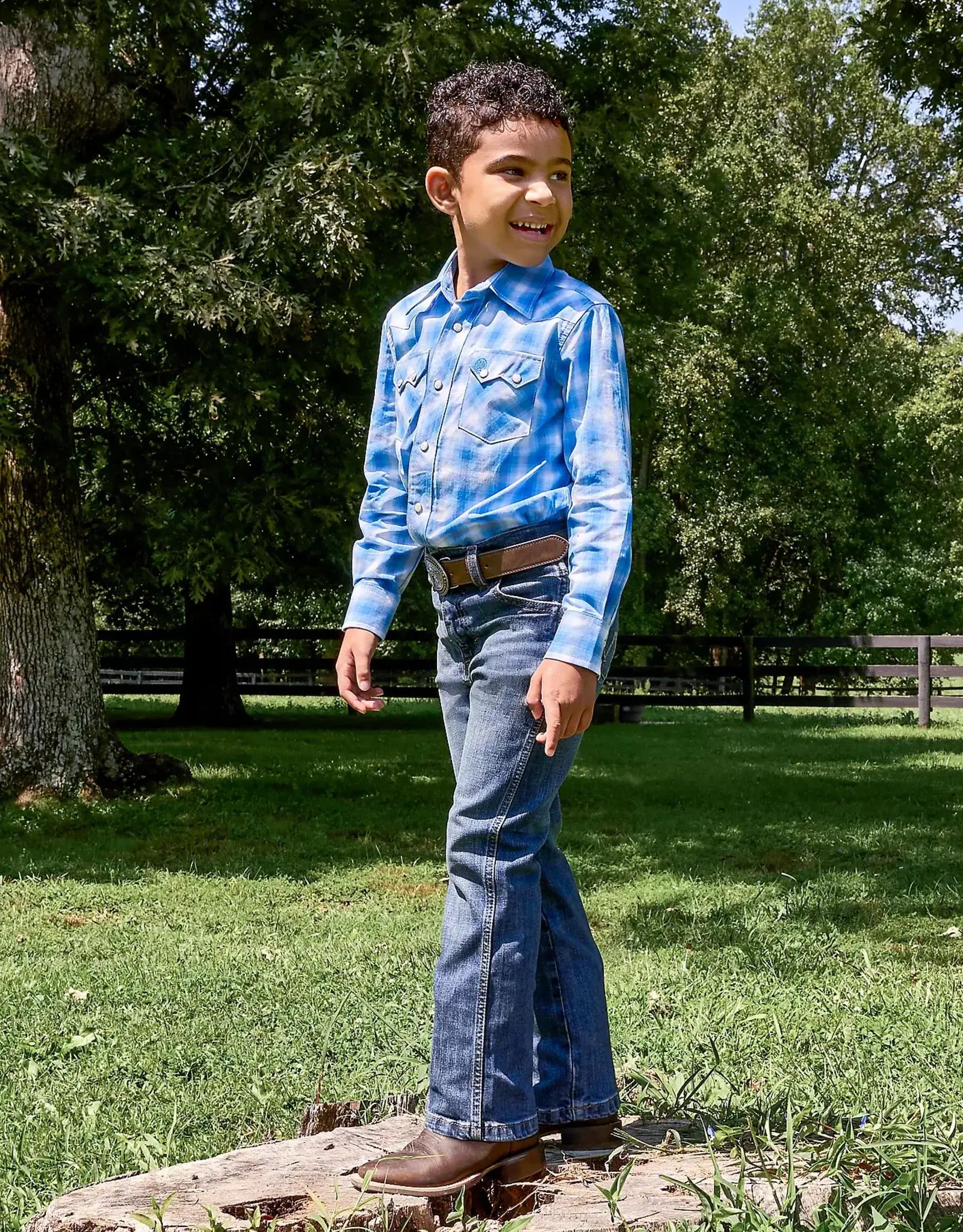 Boys and Toddler Wrangler Retro Western Jean