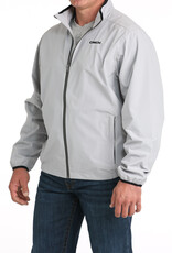 Cinch Mens Cinch Light Weight Grey Full Zipper Golf Jacket