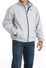 Cinch Mens Cinch Light Weight Grey Full Zipper Golf Jacket