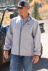 Cinch Mens Cinch Light Weight Grey Full Zipper Golf Jacket