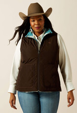Ariat Ariats Womens Dilon 2.0 Insulated Fleece Reversible Vest ~ Plus Sizes