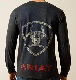 Ariat Mens Ariat Stamped Freedom Classic Fit Long Sleeve T-Shirt