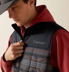 Ariat Ariat Mens Southwestern Rust Concealed Carry Insulated Crius Western Vest
