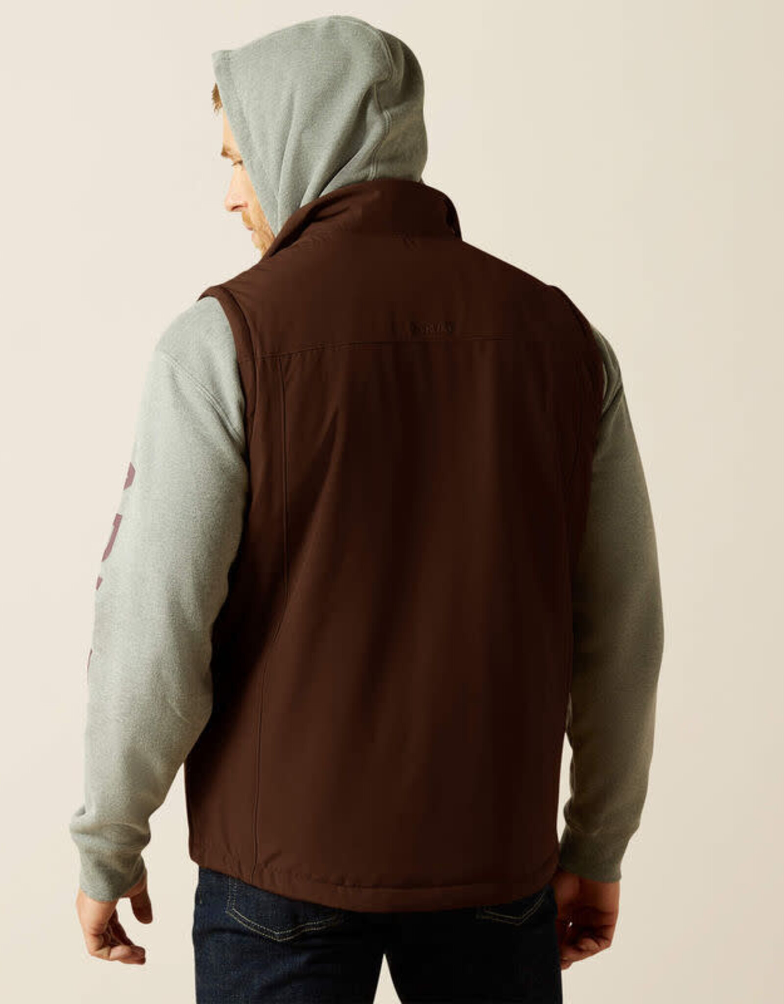 Ariat Ariat Mens Pioneer Stretchshell Carafe Brown Vest