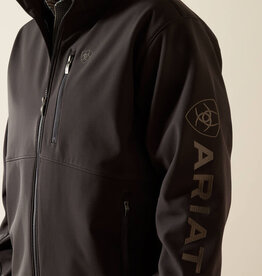 Ariat Ariat Mens Phantom Grey Softshell Logo Jacket