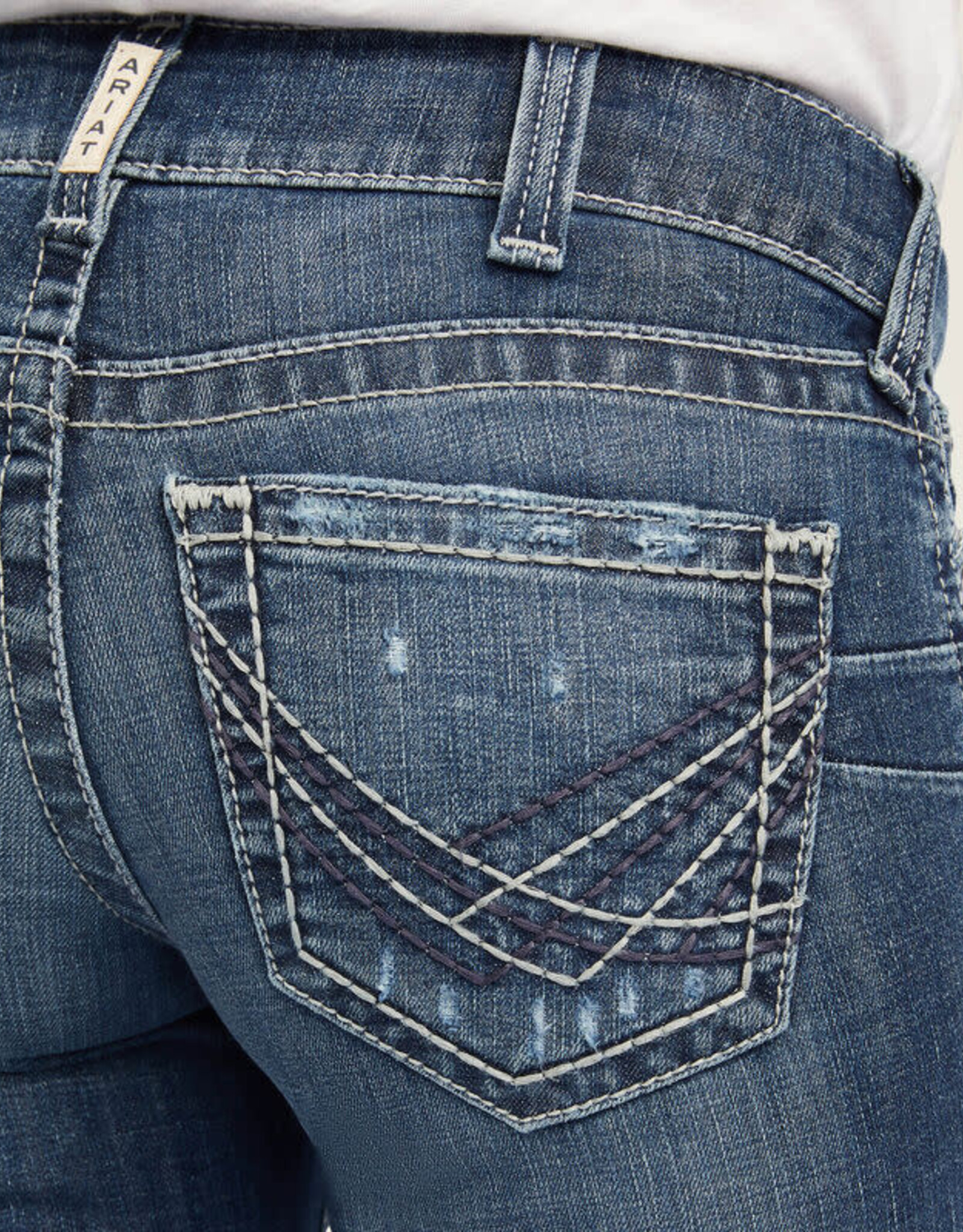 Ariat Ariat Womens Mid Rise Canadian Raquel Boot Cut Denim Western Riding Jean ~ Plus Sizes Available