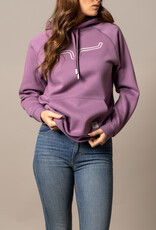 Kimes Womens Soft Lilac Outlier Pullover Hoodie Kimes Womens Soft Lilac Outlier Pullover Hoodie