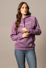 Kimes Womens Soft Lilac Outlier Pullover Hoodie Kimes Womens Soft Lilac Outlier Pullover Hoodie