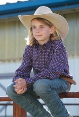 Cinch Boys Cinch Deep Purple Geo Print Long Sleeve Button Western Shirt Cinch Boys Cinch Deep Purple Geo Print Long Sleeve Button Western Shirt