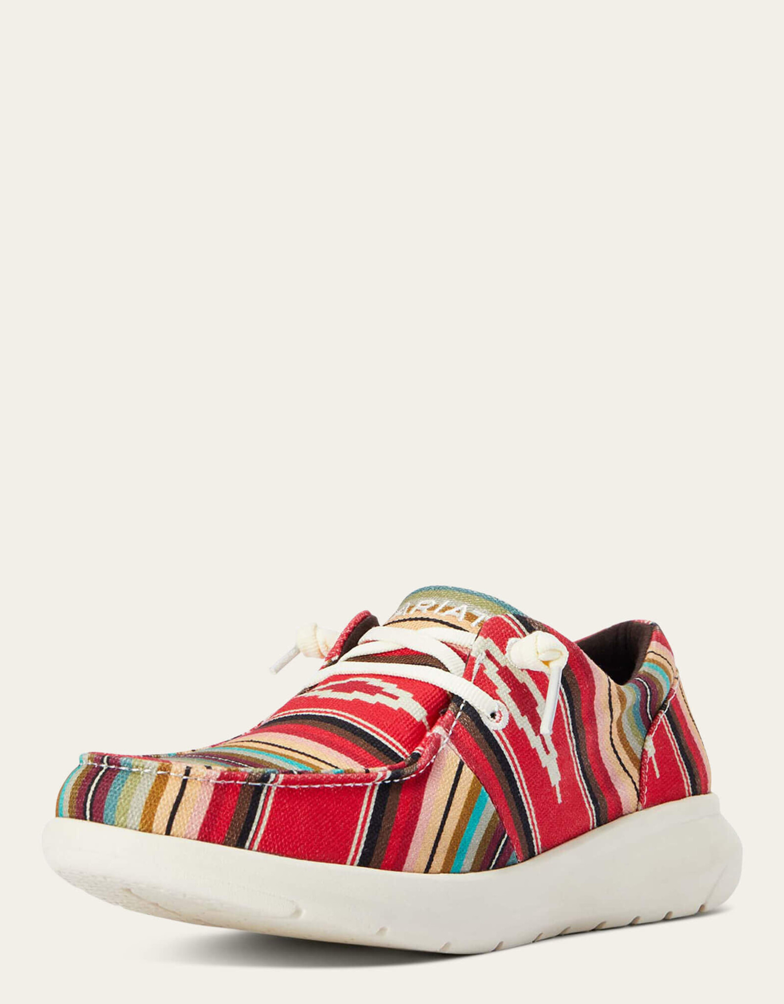 Ariat Womens Ariat Red Pastel Serape Hilo Shoe