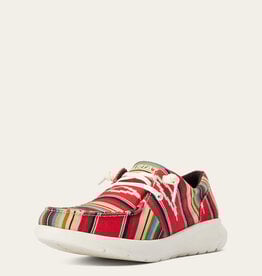 Ariat Womens Ariat Red Pastel Serape Hilo Shoe