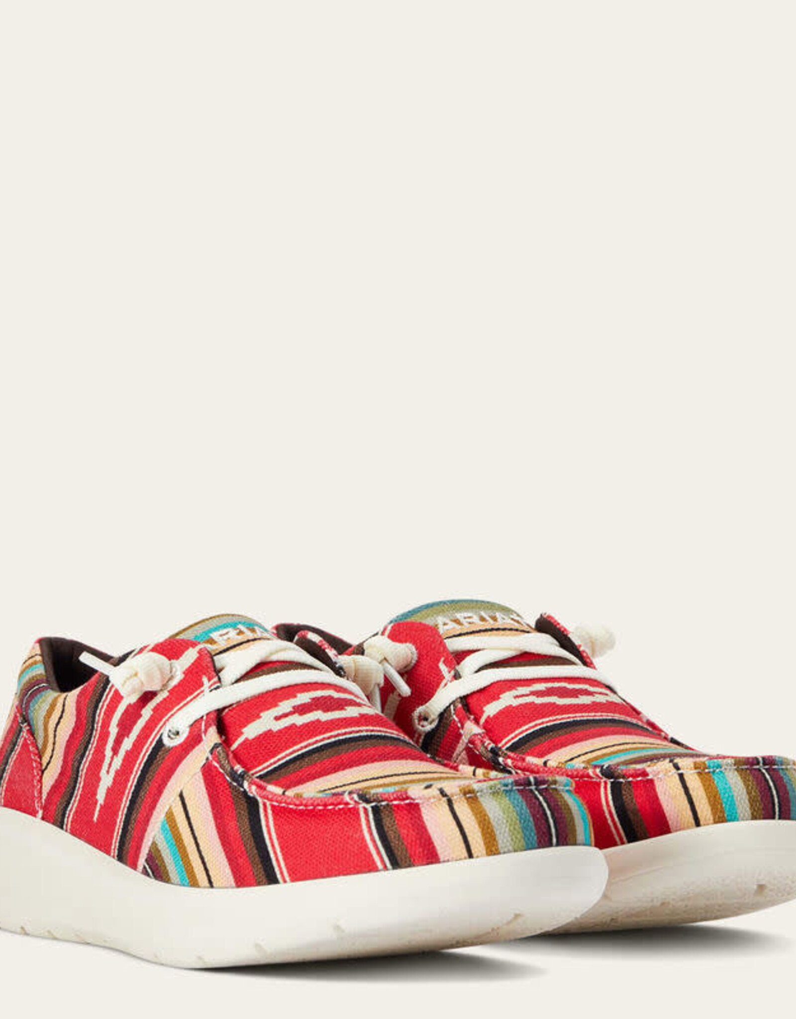Ariat Womens Ariat Red Pastel Serape Hilo Shoe