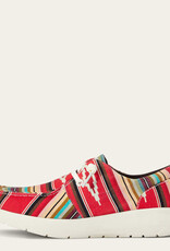 Ariat Womens Ariat Red Pastel Serape Hilo Shoe