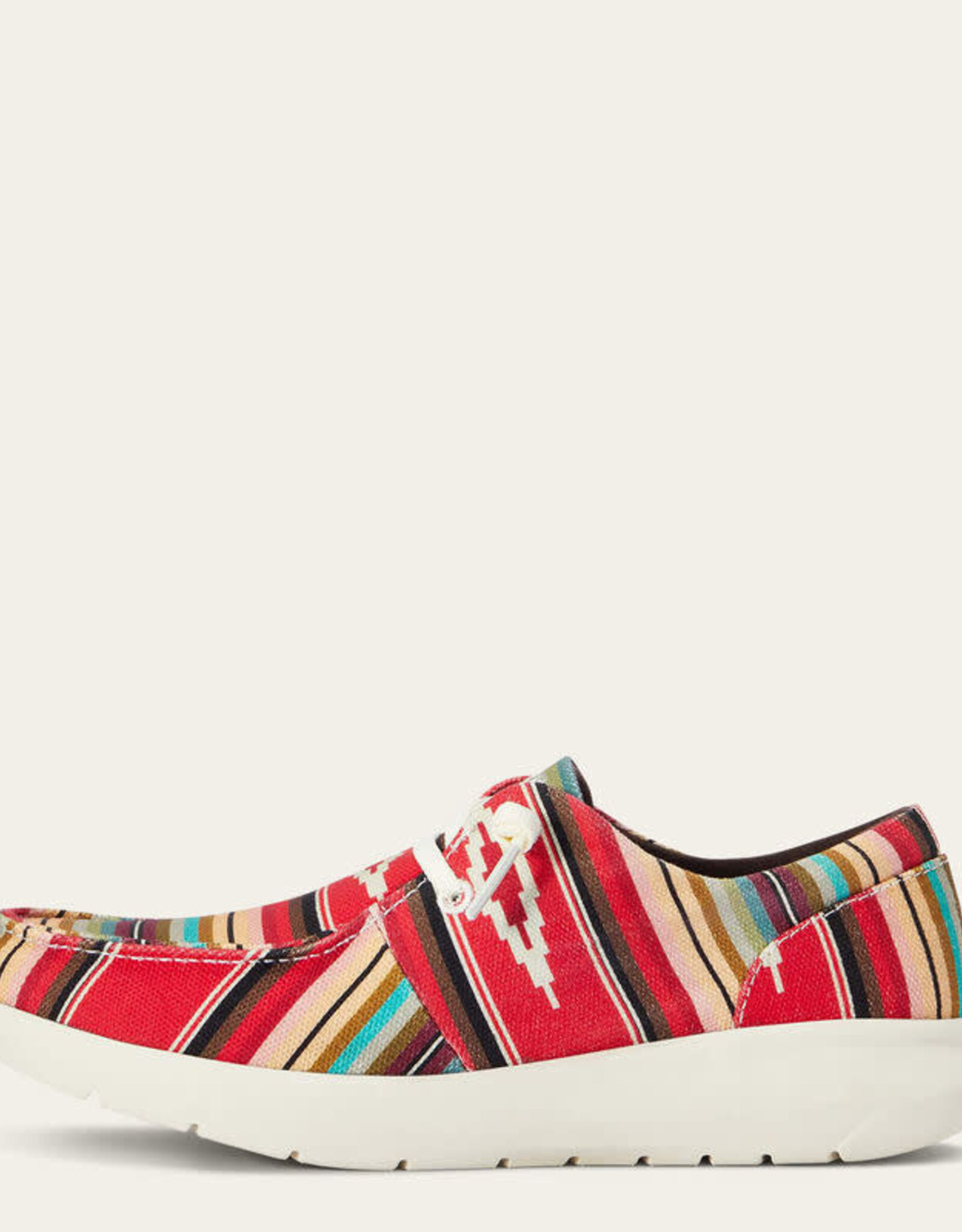Ariat Womens Ariat Red Pastel Serape Hilo Shoe