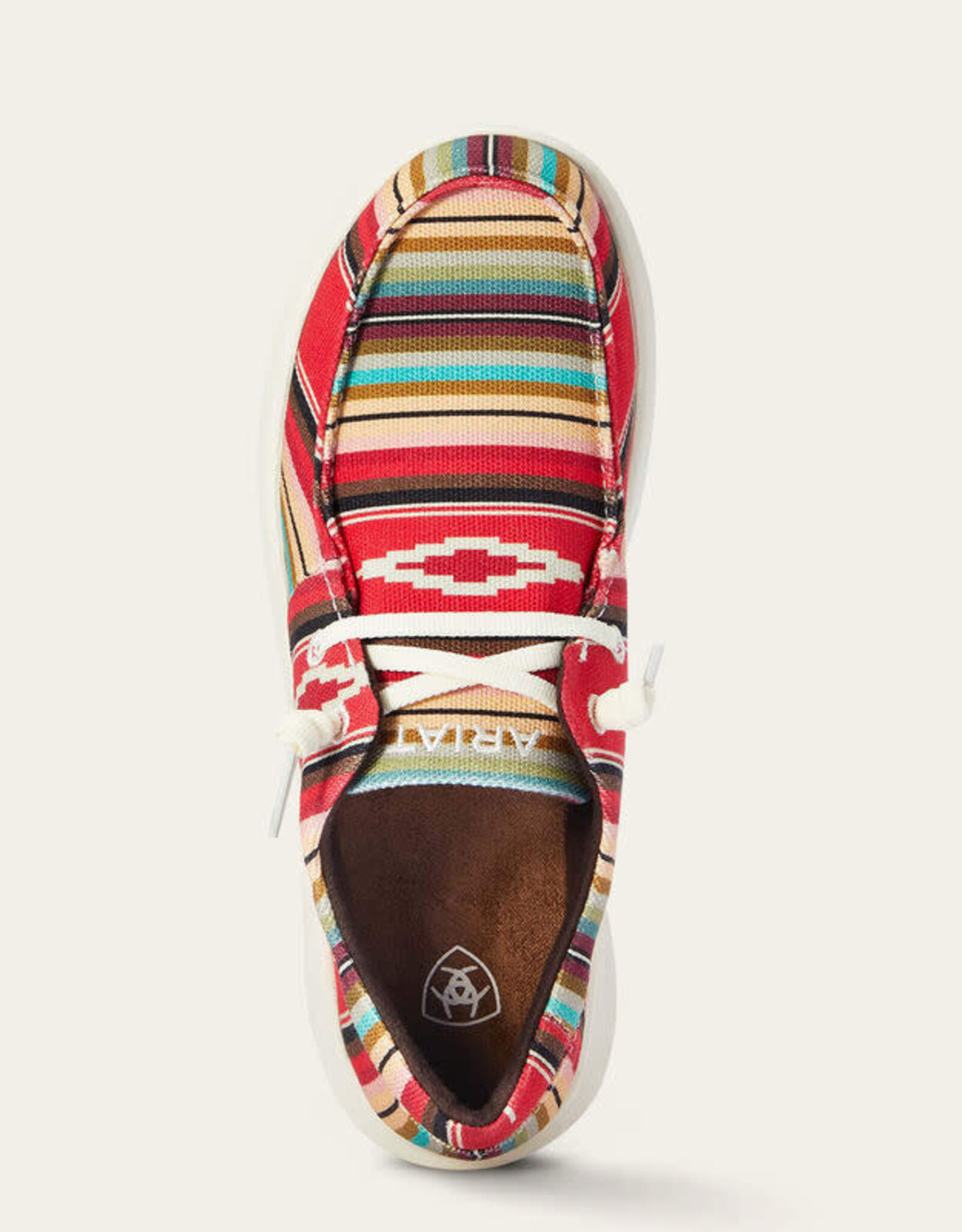 Ariat Womens Ariat Red Pastel Serape Hilo Shoe