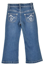 Girls Infant Toddler Running Horse Boot Cut Western Jeans