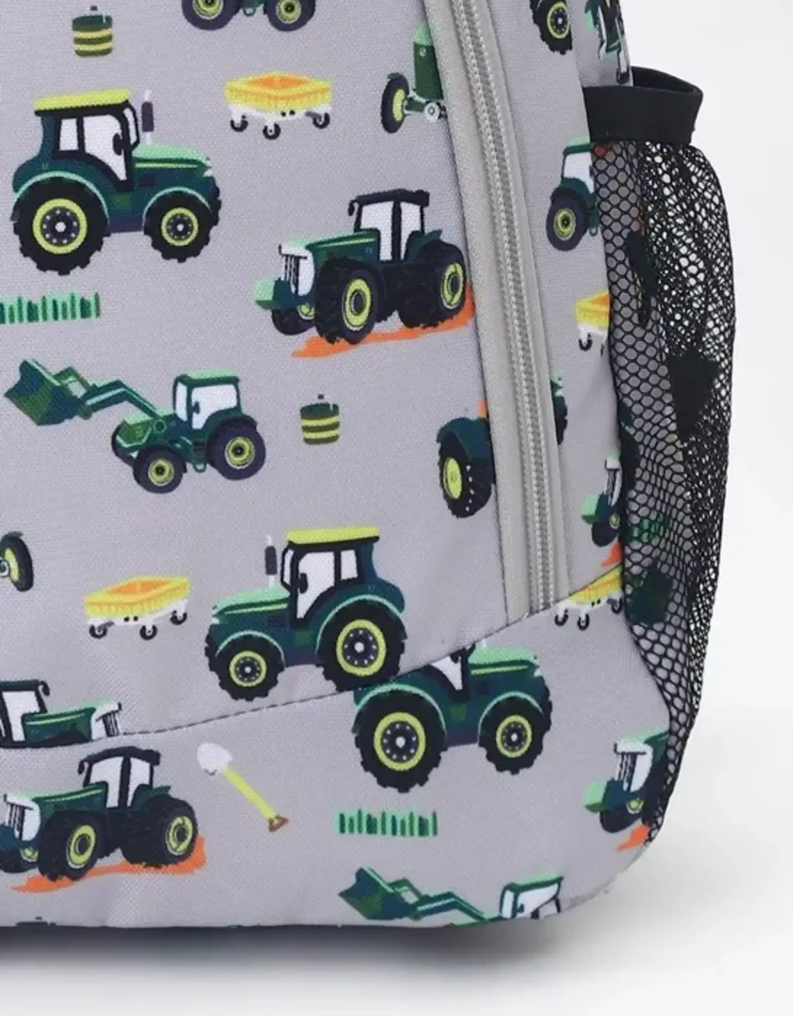 Sassy Kids Palace Green Tractor Kids Backpack