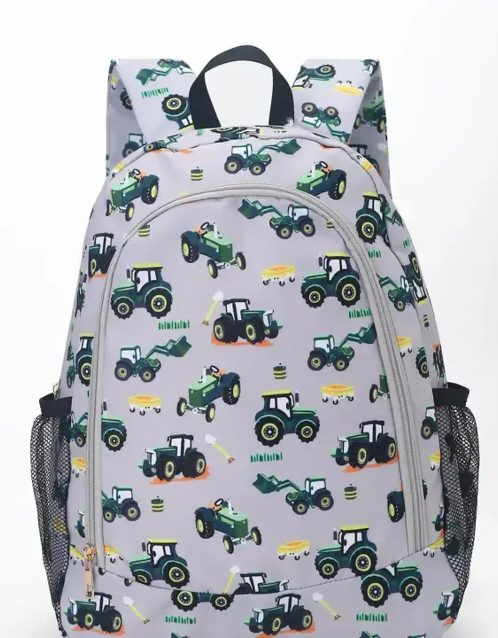 Sassy Kids Palace Green Tractor Kids Backpack