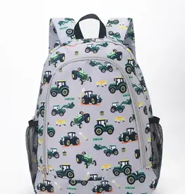 Sassy Kids Palace Green Tractor Kids Backpack