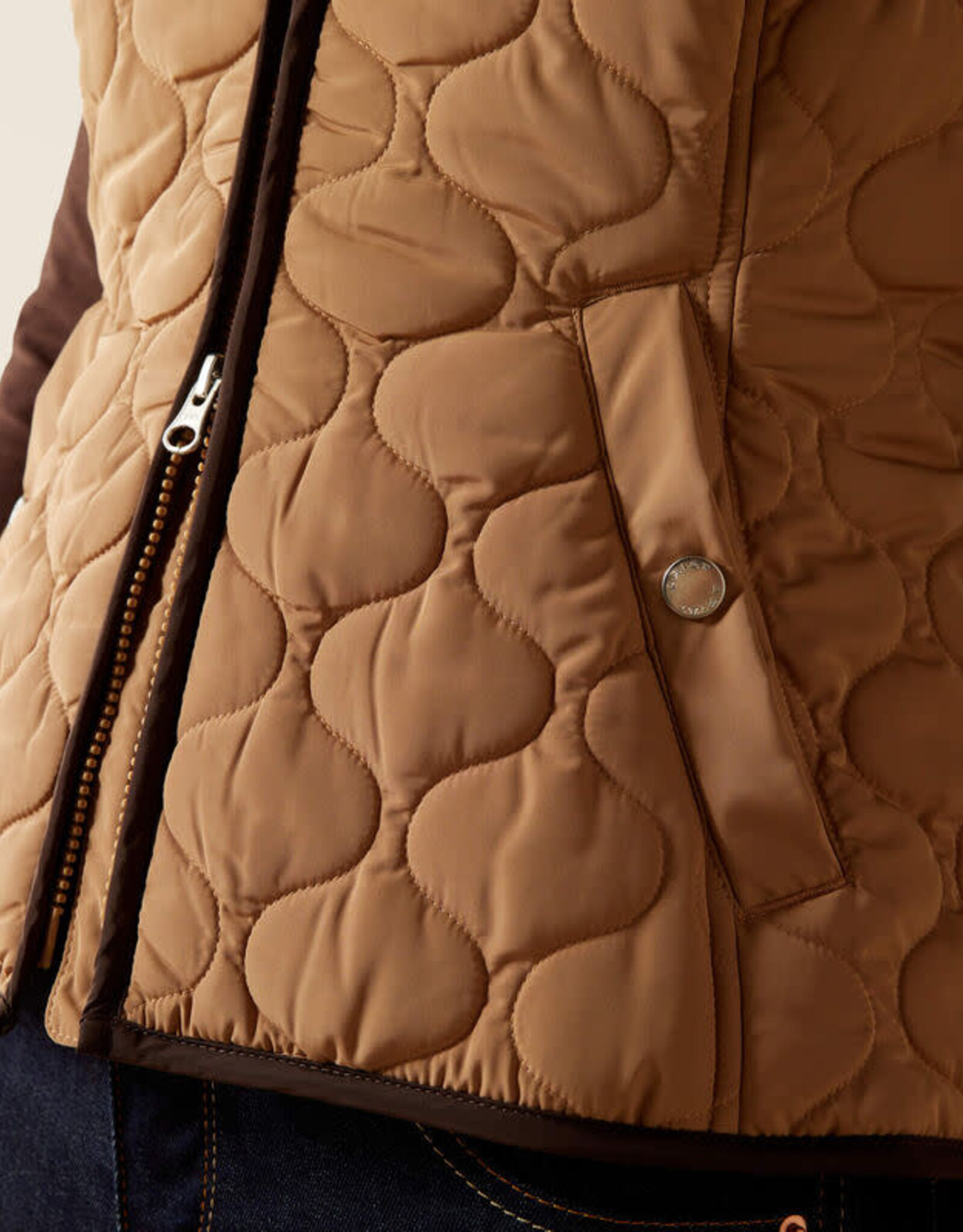 Ariat Ariats Womens Tigers Eye Ashley 2.0 Insulated Vest