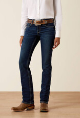 Ariat Ariat Womens Winter Perfect Rise Straight Leg Acclimatized Thermo Regulated Denim Western Riding Jean