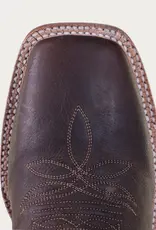 Hyer Boots Hyer Womens Lola Brown Arena Cowhide Wide Square Toe Cowboy Boots