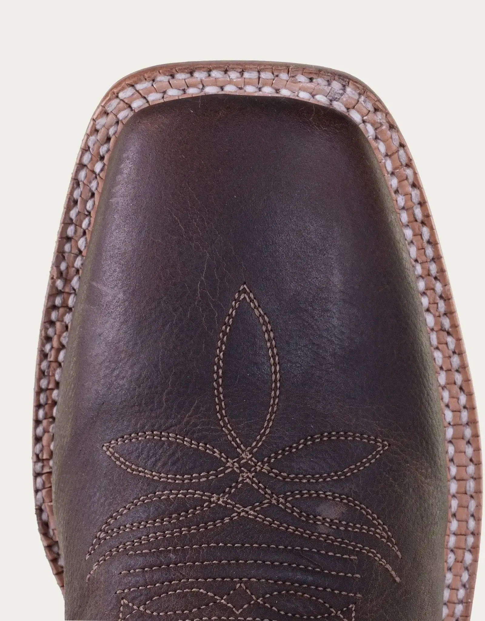 Hyer Boots Hyer Womens Lola Brown Arena Cowhide Wide Square Toe Cowboy Boots