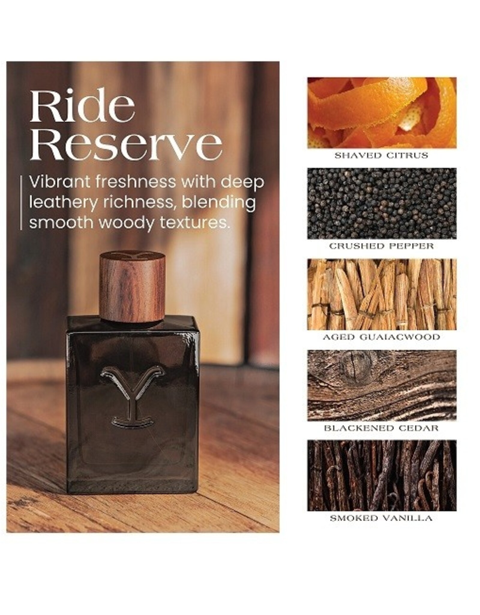 Yellowstone Ride Reserve Men's Cologne 3.4oz