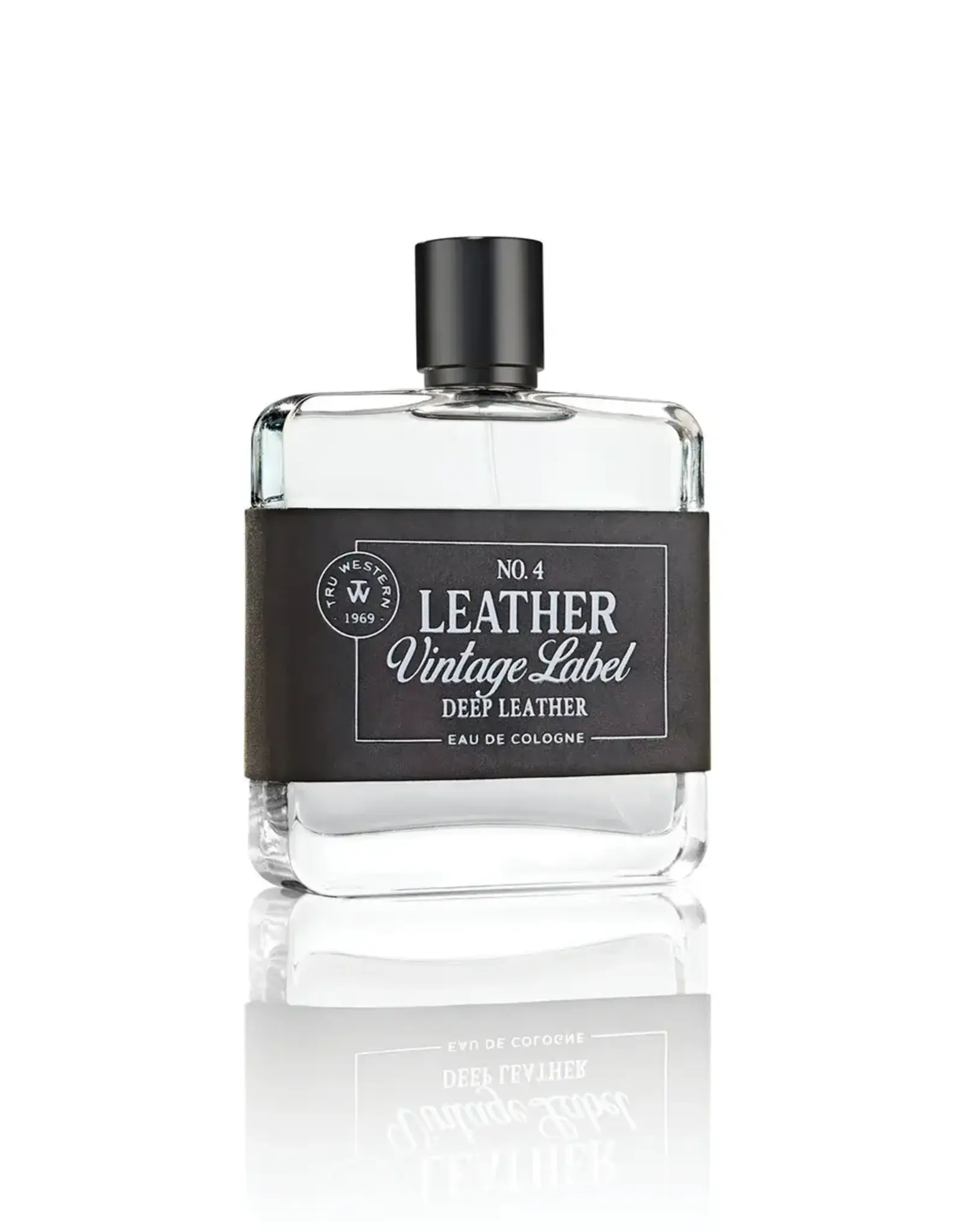 Deep Leather Vintage Label #4 Cologne 3.4oz