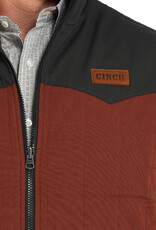 Cinch Mens Cinch Reversible Aztec Canvas Western Vest Cinch Mens Cinch Reversible Aztec Canvas Western Vest