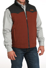 Cinch Mens Cinch Reversible Aztec Canvas Western Vest Cinch Mens Cinch Reversible Aztec Canvas Western Vest
