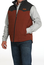 Cinch Mens Cinch Reversible Aztec Canvas Western Vest Cinch Mens Cinch Reversible Aztec Canvas Western Vest