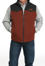 Cinch Mens Cinch Reversible Aztec Canvas Western Vest Cinch Mens Cinch Reversible Aztec Canvas Western Vest